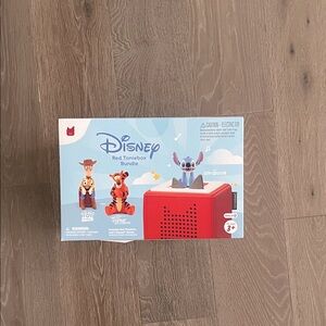 Disney Red Toniebox Bundle. NWT.